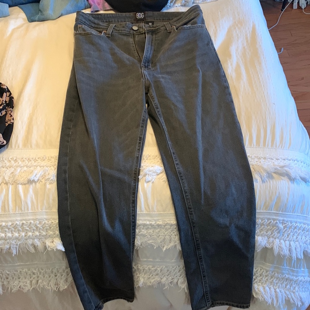 BDG girlfriend high rise jeans